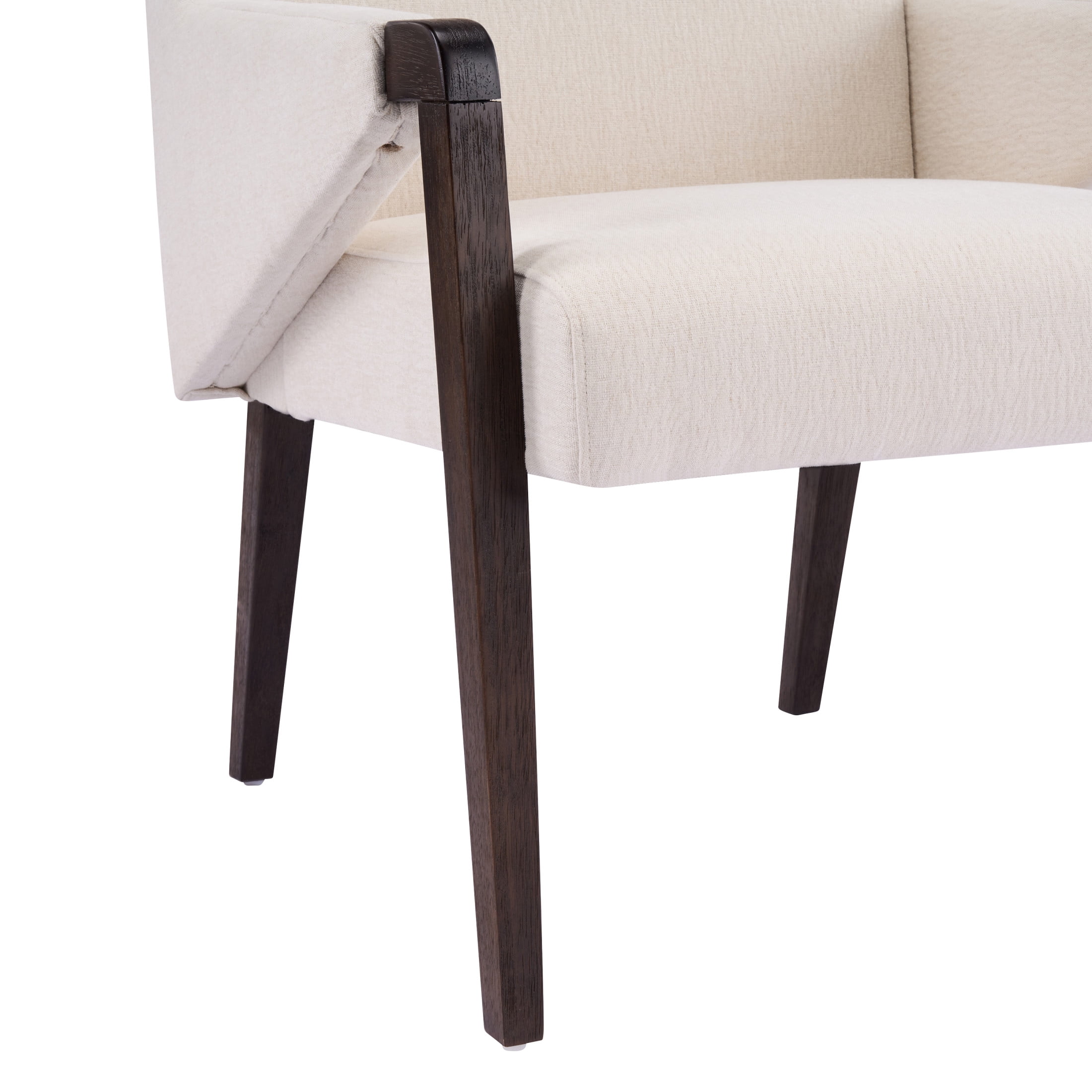 Christopher Knight Home 5-Piece Modern Round Dining Set, Black Pedestal Table and Linen Upholstered Chairs