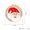 Cute Santa Claus, variant on MATROOY wholesale Christmas Tree Deer Snowman Brooch Pin Crystal Santa Claus Xmas New-4.Blue Crystal Elk