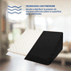 thumbnail image 2 of Almohada de cuña DR JOOHN para Cama Diseño Antillagas Grande antirreflujo y antirronquidos negro, 2 of 8