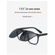 thumbnail image 5 of Gafas de sol polarizadas con Clip para hombre, gafas para conductor de coche, gafas de visión nocturna, gafas cuadradas Vintage antideslumbrantes, 5 of 5