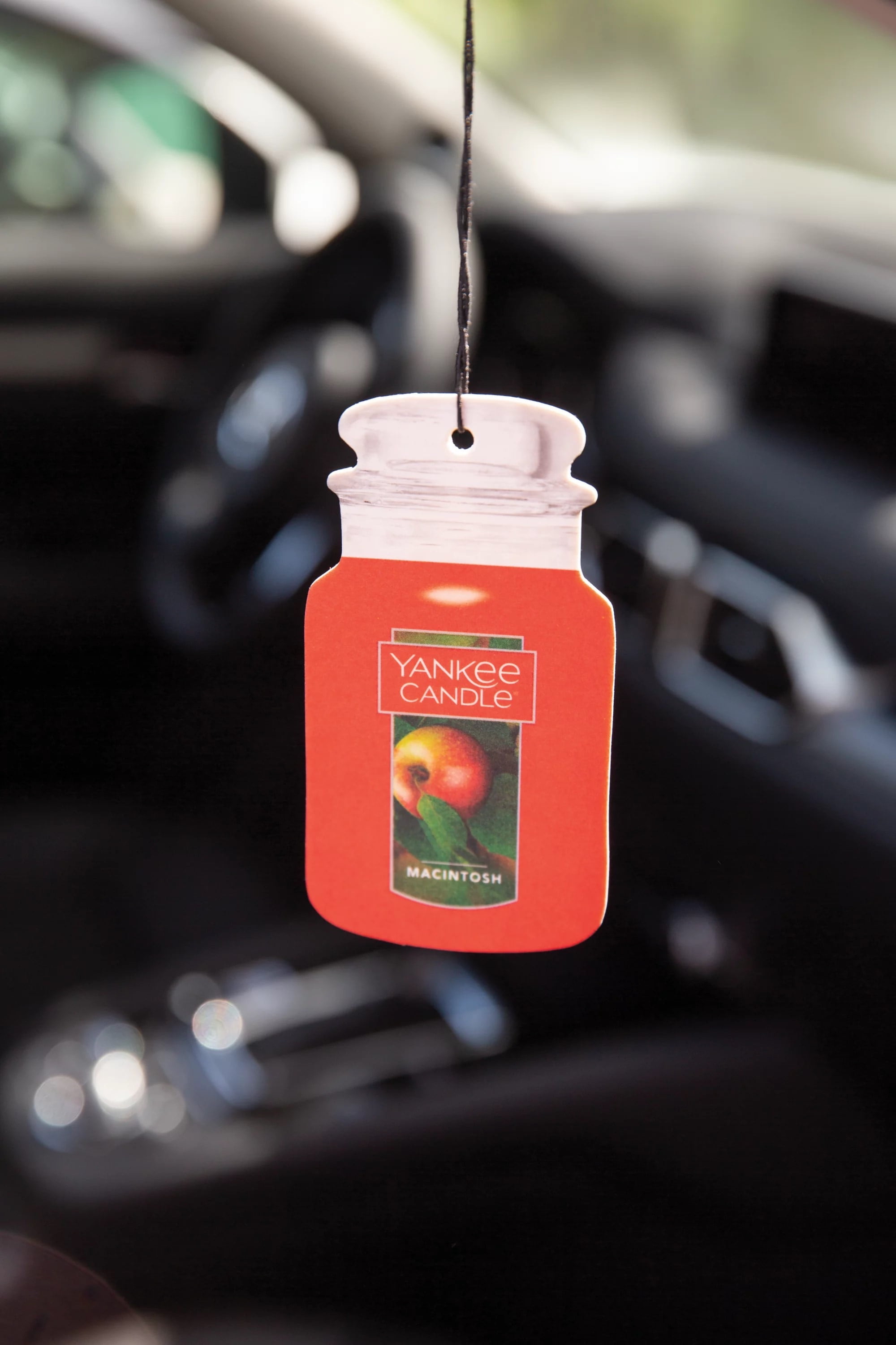 Yankee Candle Macintosh Car Jar Air Freshener (10 Pack)
