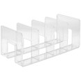 thumbnail image 1 of File Document Storage Rack Desktop Bookshelf Office Files Books Holder File Organizer, 1 of 4