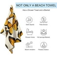 thumbnail image 2 of Yibo Luxury Ocean Animal Turquoise Blue Sea Turtles Beach Towel Camping Towel, Gym Towel, Pool Towels, On Beach Cart, 2 of 7