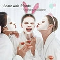 5 Pieces Reusable Silicone Facial Mask Facial Mask Cover Silicone Skin