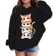 thumbnail image 6 of FUZHIQ Girls Oversized Hoodies Pullover Sweatshirts Kids Fashion Casual Outfits Fall Winter Clothes for 7 Years, 6 of 7