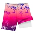 thumbnail image 4 of Boys Swim Trunks Husky Boys Swim Trunks Cartoon Dirt Bike Motocross Motorcycle Car Toddler Beach Board Shorts Baby Summer Bathing Suit 2T, 4 of 4