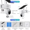 thumbnail image 7 of security camera， 4MP 2K Multipurpose Outdoor 4G Solar Camera Wireless PTZ Motion Detection Two Way Audio Security Camera Indoor
--------
HD Night Vision, 7 of 7