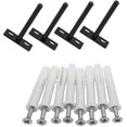 thumbnail image 2 of Supports d'Étagère Flottants 4 Pcs 10mm Support Mural Invisible avec 8 Vis et 8 Tubes d'Expansion, 2 of 5