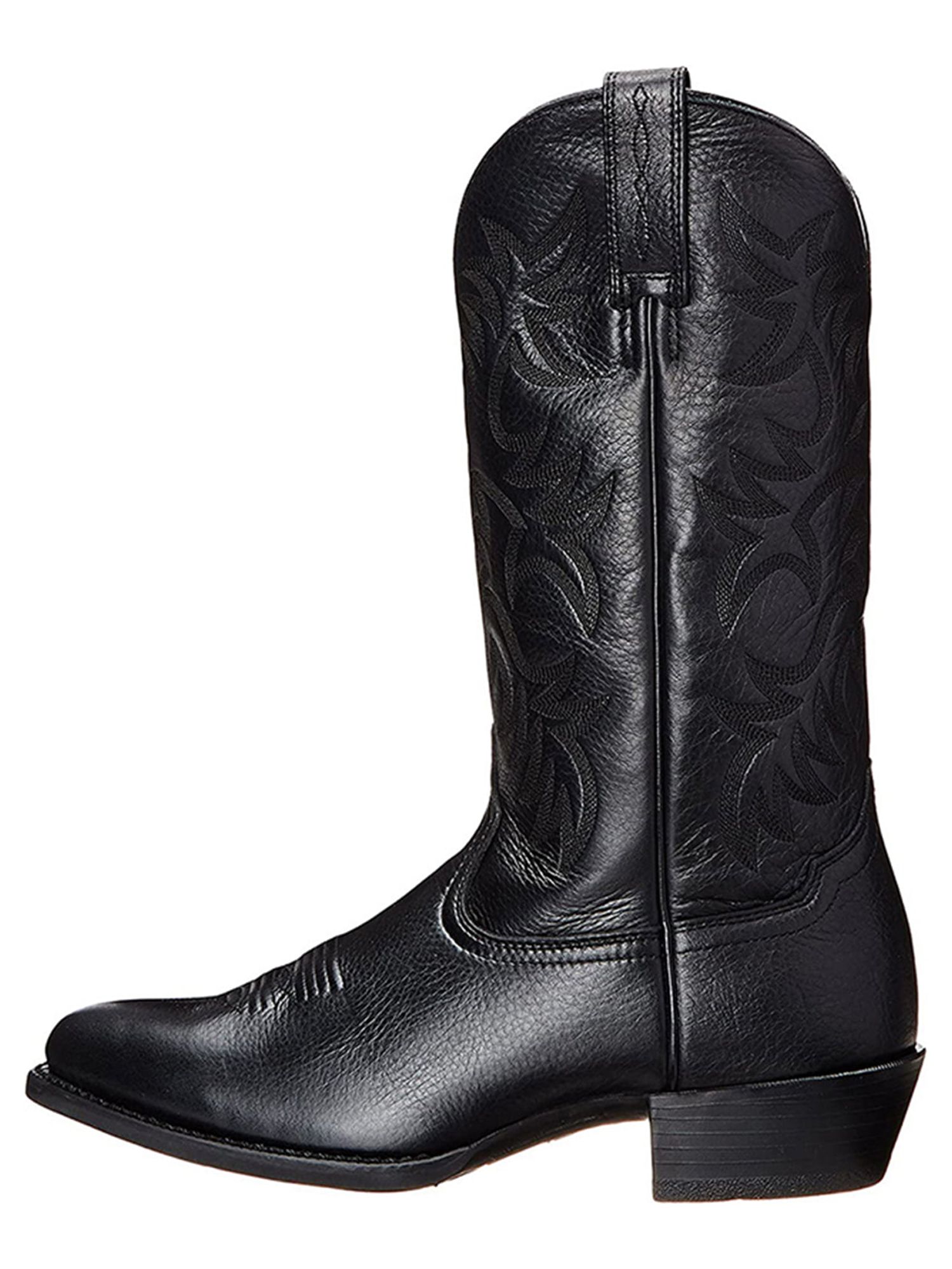 SIMANLAN Cowboy Boots for Men Comfortable Mid Calf Boot Fashion ...