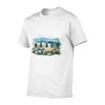 thumbnail image 2 of Graphic Tees Beach Summer Gildan Men's Short Sleeve T-Shirt 180g, 2 of 8
