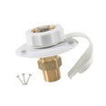 thumbnail image 3 of Kit de entrada de agua para RV City, conector de latón con tapón antipolvo de 3/4" Blanco, 3 of 9