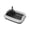 Dark gray, variant on High-Sided Litter Box for Cats, 36.5x27x12cm Semi-Enclosed Design with Leakage-Proof Pedal & Included Scoop, Spacious Plastic Tray in 5 Colors