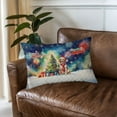 thumbnail image 3 of Merry Christmas and Happy New Year Santa Brittany Spaniel Holiday Xmas Winter 2025 Quilt Pillowcase Brittany Dog Lover Gifts Idea Throw Pillow Cover Bed Home Decor - 00024, 3 of 5
