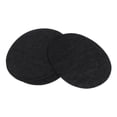thumbnail image 5 of 6pcs Fabric Patches, Oval Patches, Patches, Fabric Applique, Iron Repair - Black, 5 of 7