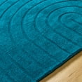 thumbnail image 7 of Mark&Day Wool Rugs, 9x12 Mankato Modern Dark Teal Area Rug, Deep Teal Carpet for Living Room, Bedroom or Kitchen (9' x 12'), 7 of 7