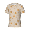thumbnail image 3 of Rocae Squirrel Animal for Men's Moisture-Wicking Crew Tee - T-Shirt for Sports, Outdoor Activities, and Casual WearMedium, 3 of 9