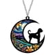 thumbnail image 1 of Dog Memorial Suncatcher, regalo conmemorativo del perro por la pérdida del perro, adornos personalizados para perros, regalos de simpatía para los amantes de los perros, 1 of 3