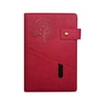 thumbnail image 2 of A5 Diary PU Faux‑ Notebook 200 Pages Journal For / 8.3x5.7in Soft‑ Notepad For Work School, 2 of 6