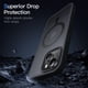 thumbnail image 5 of Funda JeTech Magnetic para iPhone 14 de 6.1 pulgadas con MagSafe Black, 5 of 6