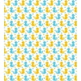 thumbnail image 3 of Ambesonne Rubber Duck Duvet Cover Sets, Hearts Print, 2-King, Yellow Blue, 3 of 7