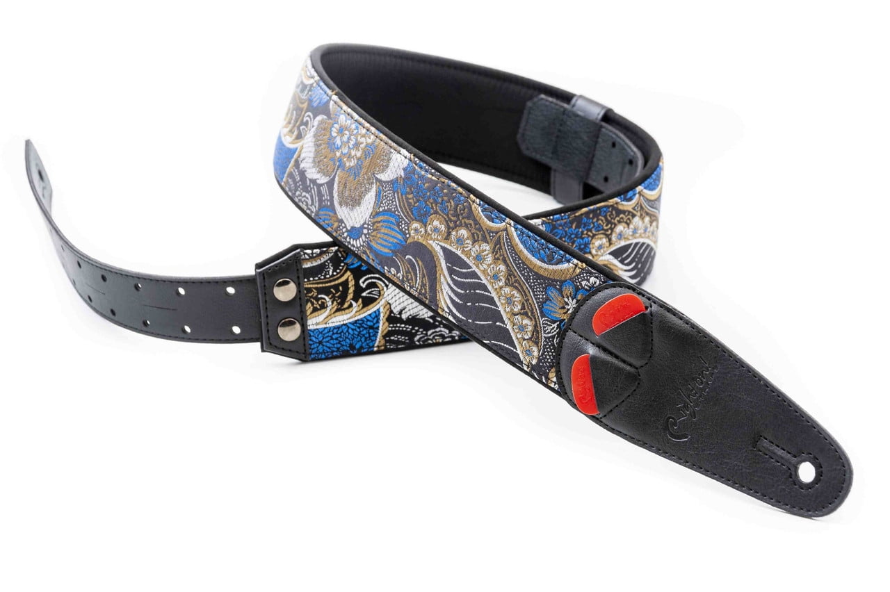 RightOn! Straps Mojo HOKKAIDO Guitar Strap BLACK