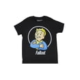 thumbnail image 3 of Bioworld Fallout Vault Boy Arms Crossed Men's T-Shirt Tee (Large) Black, 3 of 4