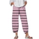 thumbnail image 1 of Pantalones de Mujer Traje Verano Cómodo de Moda Impreso Pantalones Recortados, Pantalones Elásticos Casuales, 1 of 5
