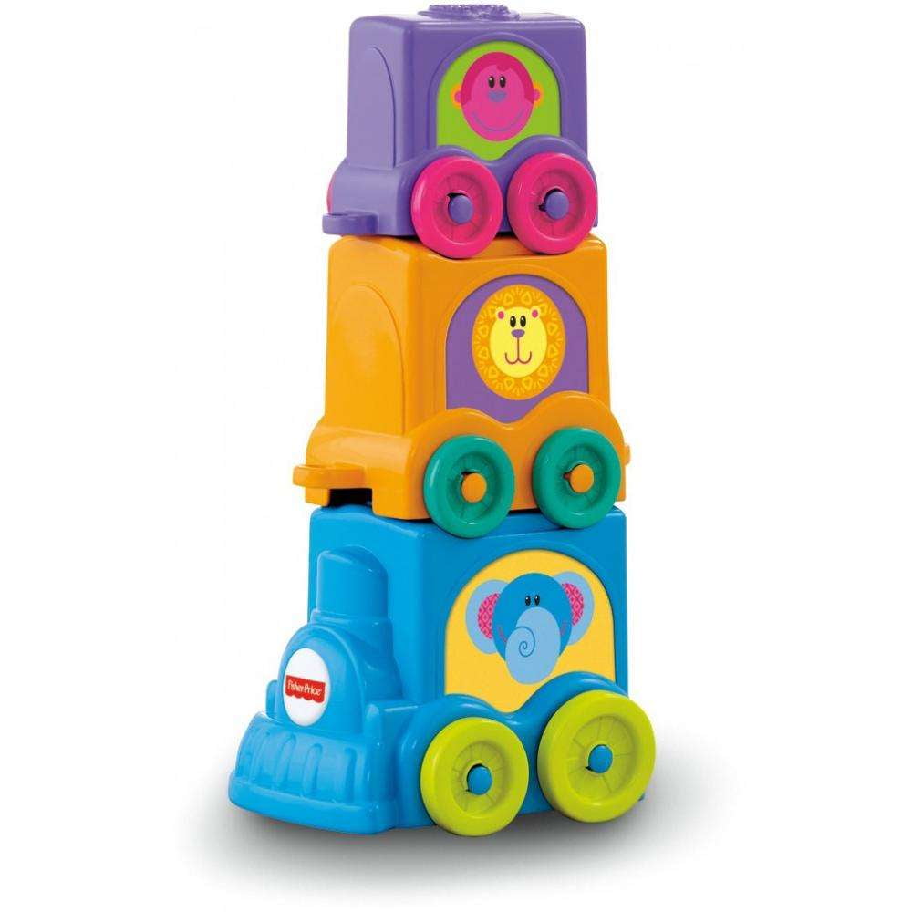 fisher price stacking train