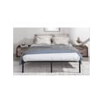 thumbnail image 1 of Base de Cama Queen de 16 pulgadas, Marco de Cama de Metal con Listones de Madera Duraderos, Sin Ruido,No Necesita Somier,Marco de Cama con Gran Espacio de Almacenamiento,Montaje Fácil 150*195*40cm, 1 of 4