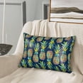 thumbnail image 3 of Easygdp Colorful Pineapples Pillowcase 20×30 inches, Throw Pillowcase with Invisible Zipper for Bedroom, Sofa, Office, 3 of 8