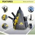 thumbnail image 2 of Boomer Pickleball Sling Bag with Paddle Storage, 3 Zipper Compartments, Water Bottle Pocket, Fence Clip, 2 of 7