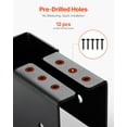 thumbnail image 5 of VEVOR Concealed Joist Hanger, 2x4 Inch Outdoor Concealed-Flange Joist Bracket with Screws, Steel Light Joist Hangers for 1.93 x 3.62 Inch / 49 x 92 mm Beam, Swing, Fence, Wooden Slides, 12 Pcs, 5 of 9