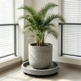 thumbnail image 5 of EGNMCR Décoration pour la Maison, Décoration de Pièce, Décoration Murale Support de Pot de Fleurs à Roulettes Robuste et Durable Support de Pot de Fleurs Roulant en Plastique Convient à une Utilisation Intérieure et Extérieure pour Pots de Fleurs Jardinières Palette en Plastique, 5 of 5