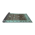 thumbnail image 2 of Ahgly Company Indoor Rectangle Abstract Light Blue Modern Area Rugs, 2' x 5', 2 of 4