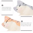 thumbnail image 2 of 6pcs Dibujos animados Refrigerador Magnético Cat Theme Iman De Frigorífico PVC Frigorífico Pegatinas, 2 of 5
