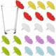 thumbnail image 1 of 30 marcadores de bebidas con forma de paraguas, 6 colores, colgantes para copas de vino con clip, sombrilla decorativa para cócteles., 1 of 5