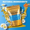 thumbnail image 2 of Charmonic 1.1lb/500g Hard Wax Beads for Hair Removal, Depilatory Wax Beans(chamomile), 2 of 14