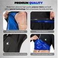 thumbnail image 3 of Chaqueta sauna Kewlioo Pro con cierre y retención de calor, 3 of 6