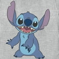 thumbnail image 2 of Women's Lilo & Stitch Happy to See Me Graphic Tee Athletic Heather 2X Large, 2 of 4