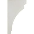 thumbnail image 3 of Ekena Millwork 5"W x 6 3/4"D x 12"H Large Felix Wood Vintage Decor Corbel, Chalk Dust White, 3 of 6