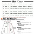 thumbnail image 3 of Jalioing Womens Basic Top Floral Trim Fall Shirt V-Neck Gradient Color Long Sleeve Casual Blouses, 3 of 5