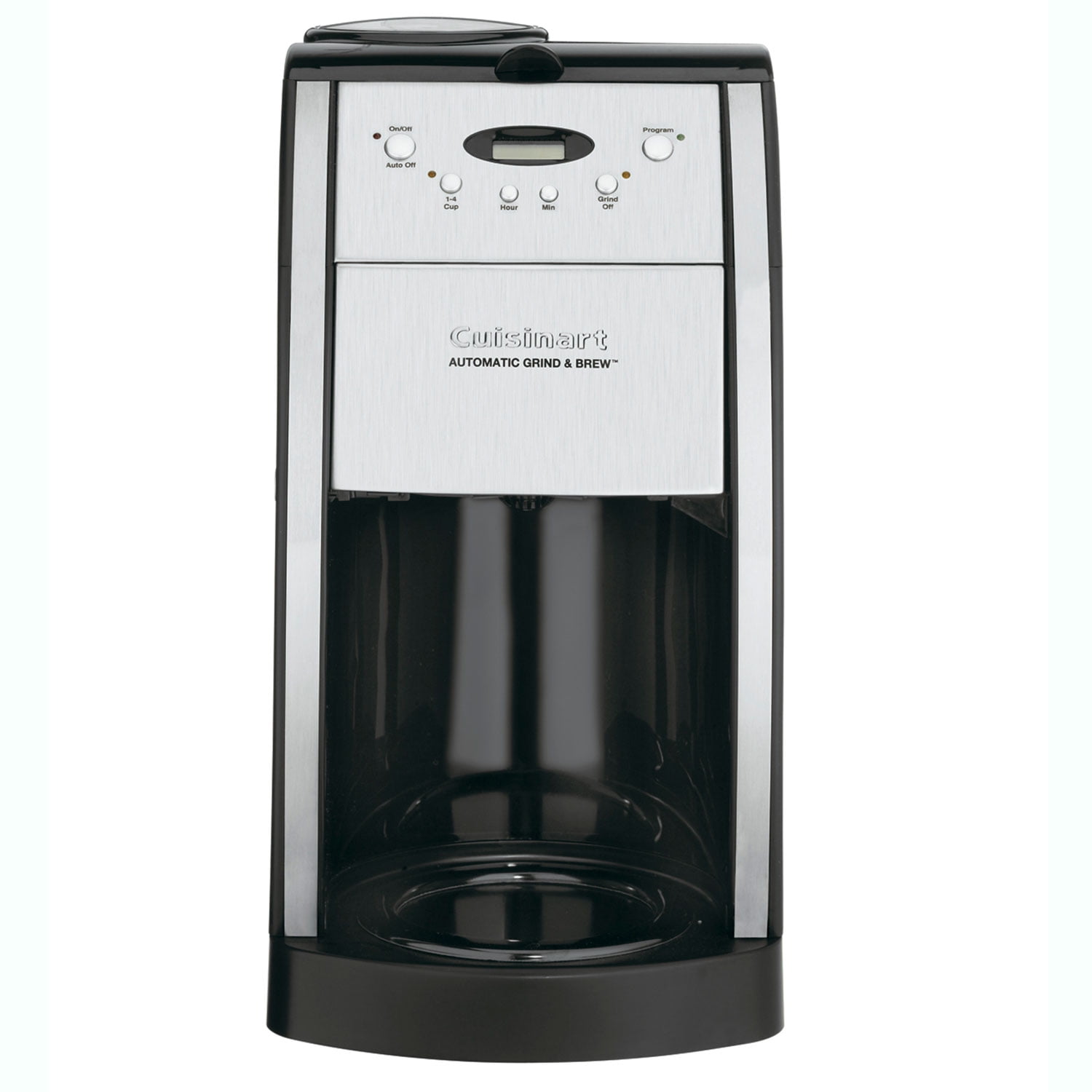 Cuisinart 12 Cup Grind Brew Coffee Maker Dgb 550bk Stainless Cuisinart 12 Cup Grind Brew Coffee Maker Dgb 550bk Stainless Steel Black Refurbished