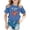 Navy, variant on Shadoumai Shirts for Girls 10-12 Printed Pattern Round Neck Shirt Short Sleeve T Shirt Regular Fit Basic Tees Clothes for Girls