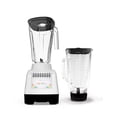 thumbnail image 1 of Licuadora Nutrimix Pride 750W 10 Velocidades Vaso Vidrio 1.2L y Plástico 2L Alta Potencia Blanco, 1 of 1