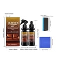 thumbnail image 3 of Lume Wear Cleaning Kit 120ml x 2 Pack A Complete Care Set with Decontamination Spray And Nourishing Care Agent. Restores Gloss While Preventing Cracks, 3 of 9