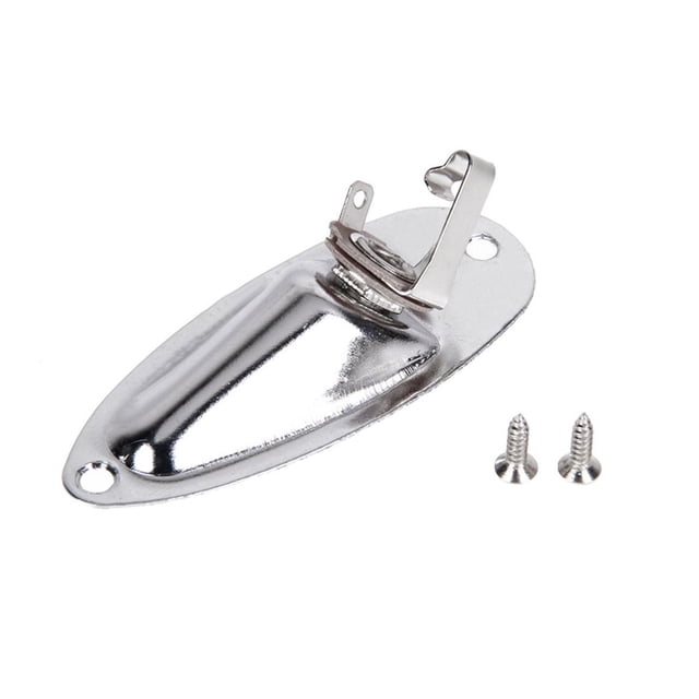 SUTENGDA Prise d'Entrée de Sortie Style Bateau pour Guitare FD Strat Guitare
