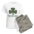 thumbnail image 5 of CafePress - Donovan Shamrock Women's Light Pajamas - Women's Short Sleeve Print T-Shirt and Pants Light Cotton Pajama Set, 5 of 7