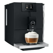 Jura ENA 8 Automatic Espresso Machine | 15 Recipes | Full Metropolitan Black | 15496
