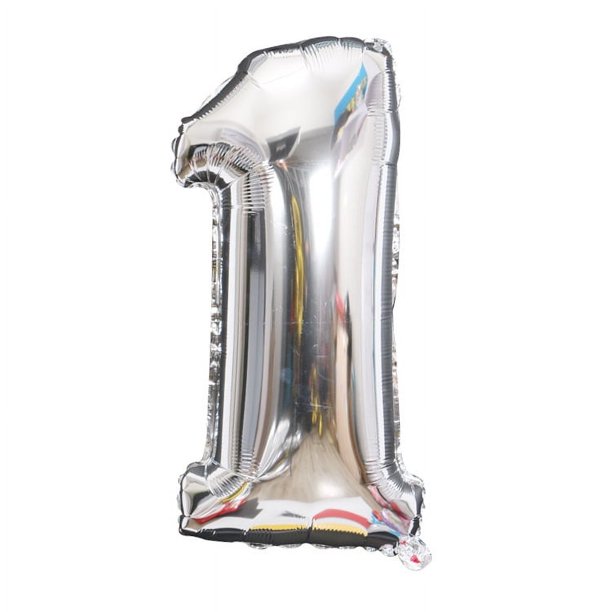 Globo de aluminio digital grande de 90 cm, globo de helio de papel de aluminio para cumpleaños de 40 pulgadas, dorado, plateado y oro rosa