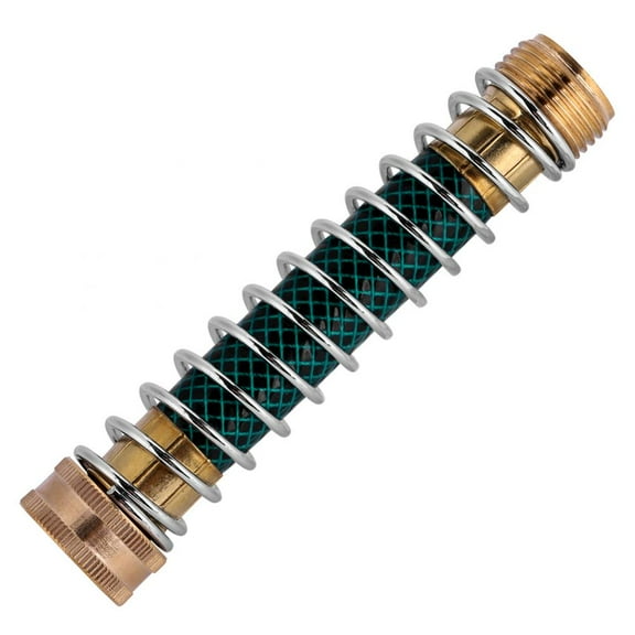 Ashata Garden Faucet Extension Hose Connector Spring Coil Kink Protector Irrigation Fitting Accessory, Irrigation Fitting, Garden Hose Connector